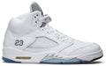 Air Jordan 5 Retro  Metallic White  2015 136027-130