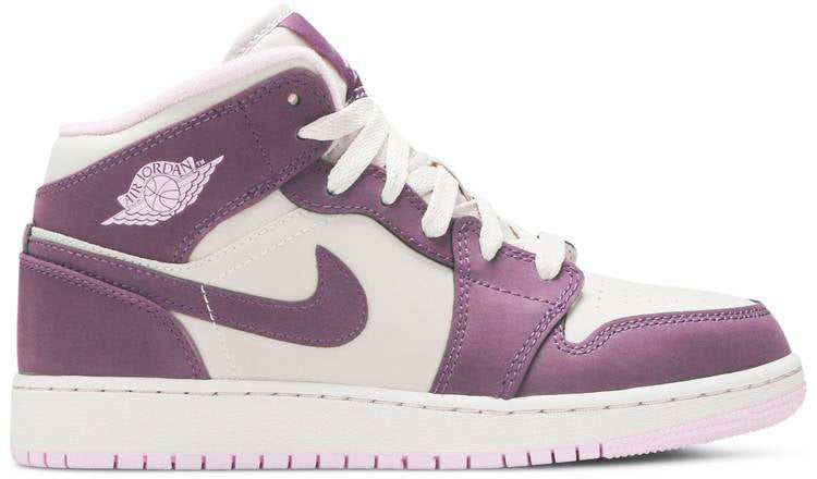Air Jordan 1 Retro Mid GS  Pro Purple  555112-500