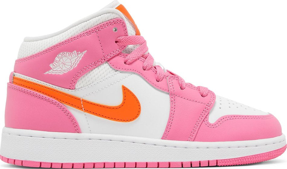 Air Jordan 1 Mid GS  Pinksicle Orange  DX3240-681